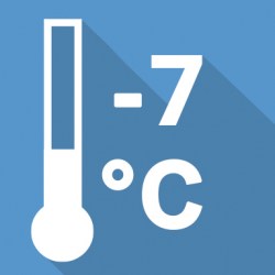 Работа на обогрев до -7°C